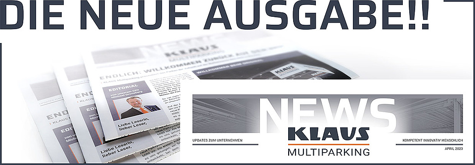 Newszeitung 2023 KLAUS Multiparking