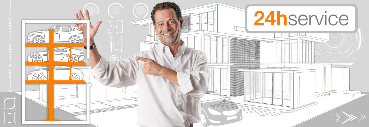 KLAUS Multiparking Service 24h-Service Header