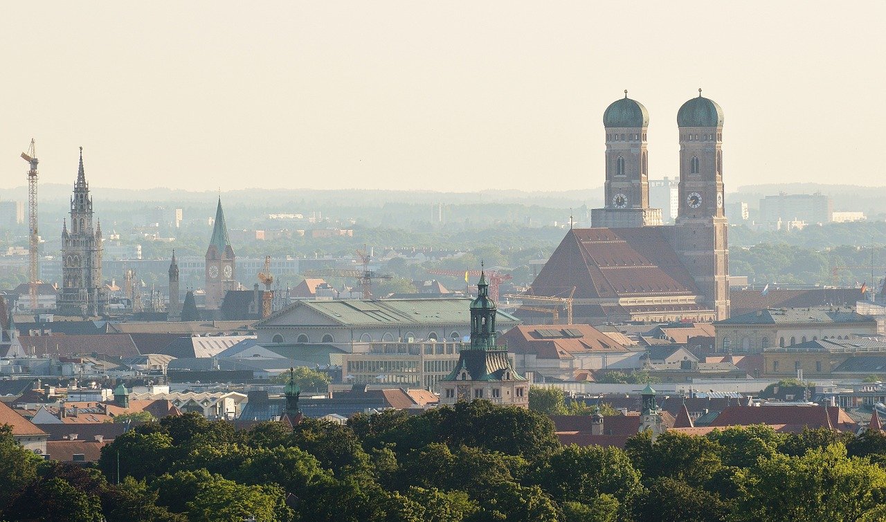 München Ansicht Frauenkirche