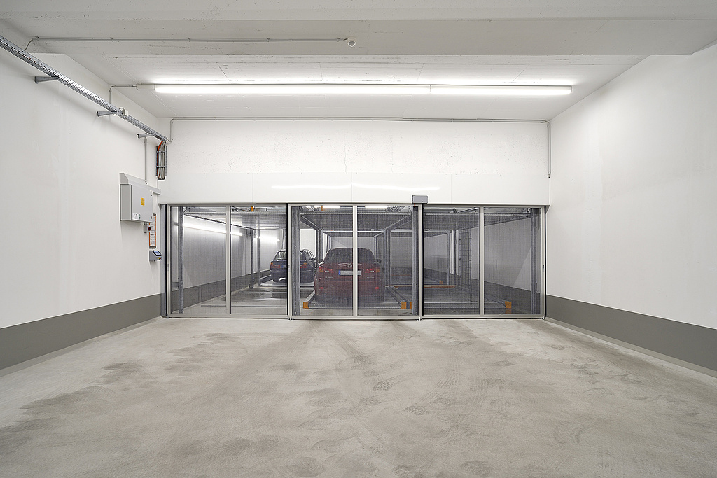 parking system in underground car park